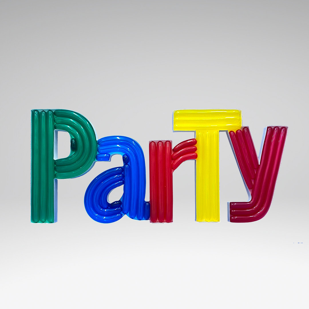 Napis "Party" - slika 2