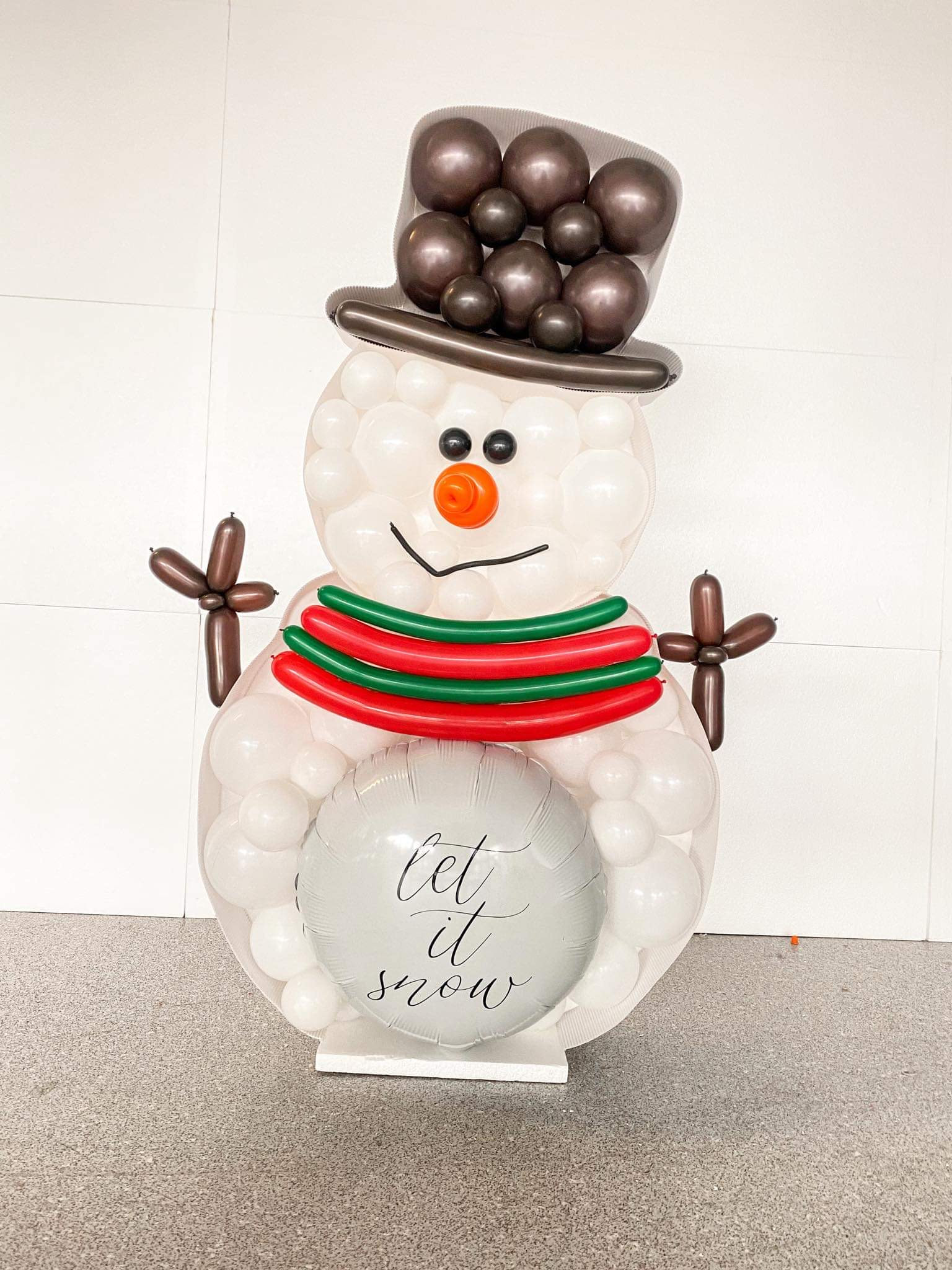 Muñeco de nieve – 110 cm de alto - Imagen 2