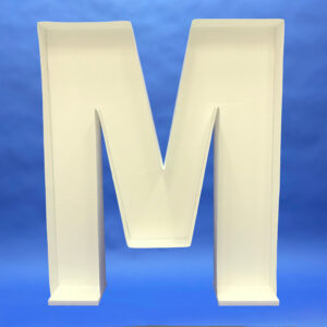 Letra M – 100 cm de alto