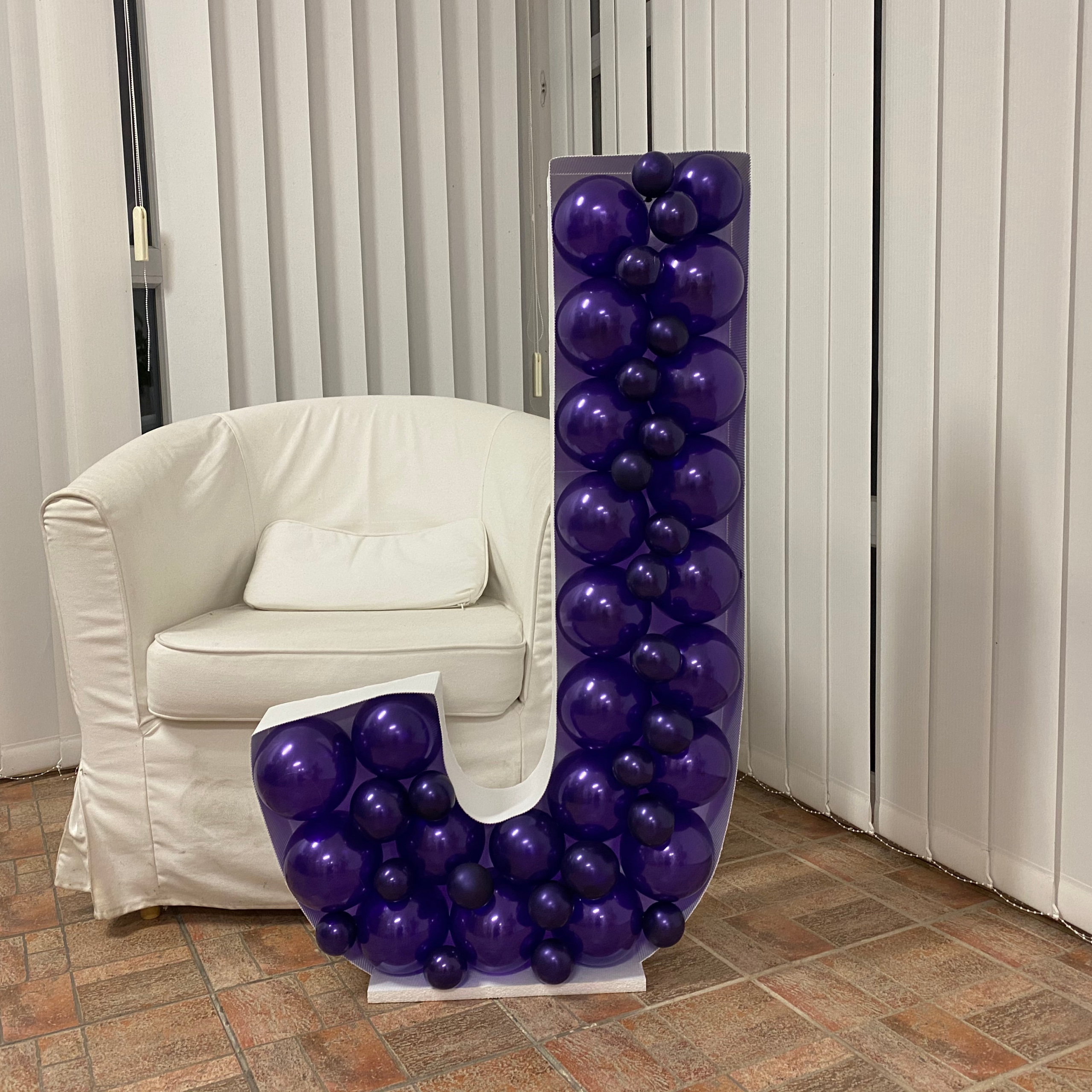 Letra J – 100 cm de alto - Imagen 2