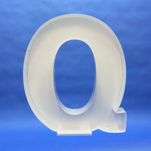 Letra Q – 100 cm de alto